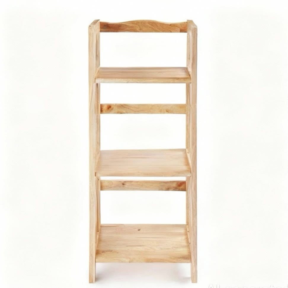 Kệ đa năng gỗ tự nhiên 3 tầng 40cm