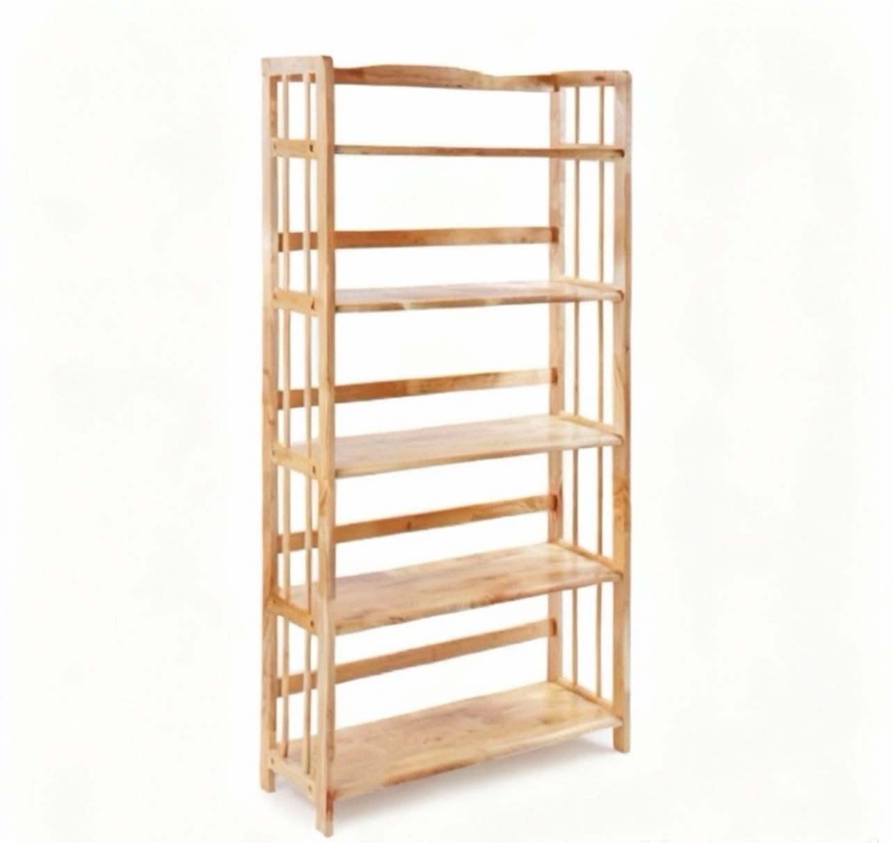 Kệ đa năng gỗ tự nhiên 5 tầng 80cm