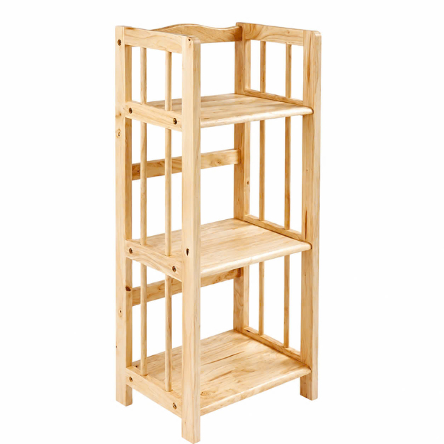 Kệ đa năng gỗ tự nhiên 3 tầng 40cm