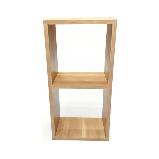 Kệ gỗ 2 ô, nhỏ gọn, tiện lợi, thẩm mỹ