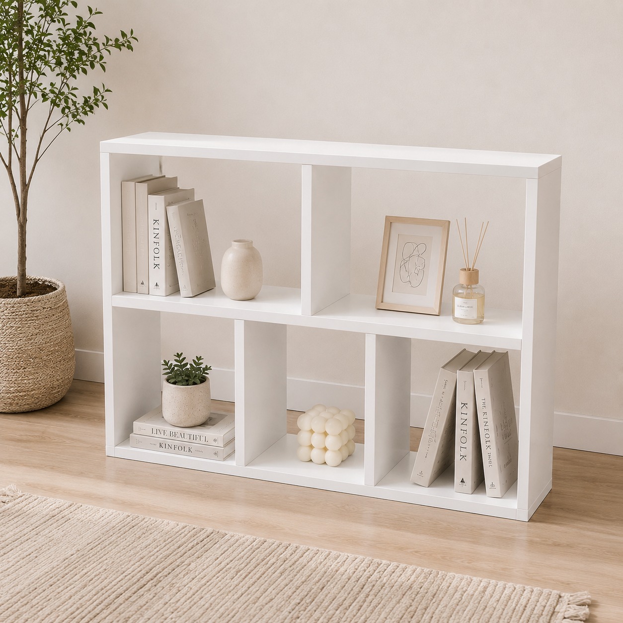 Giá sách, trang trí, đa năng gỗ MDF 60x80cm