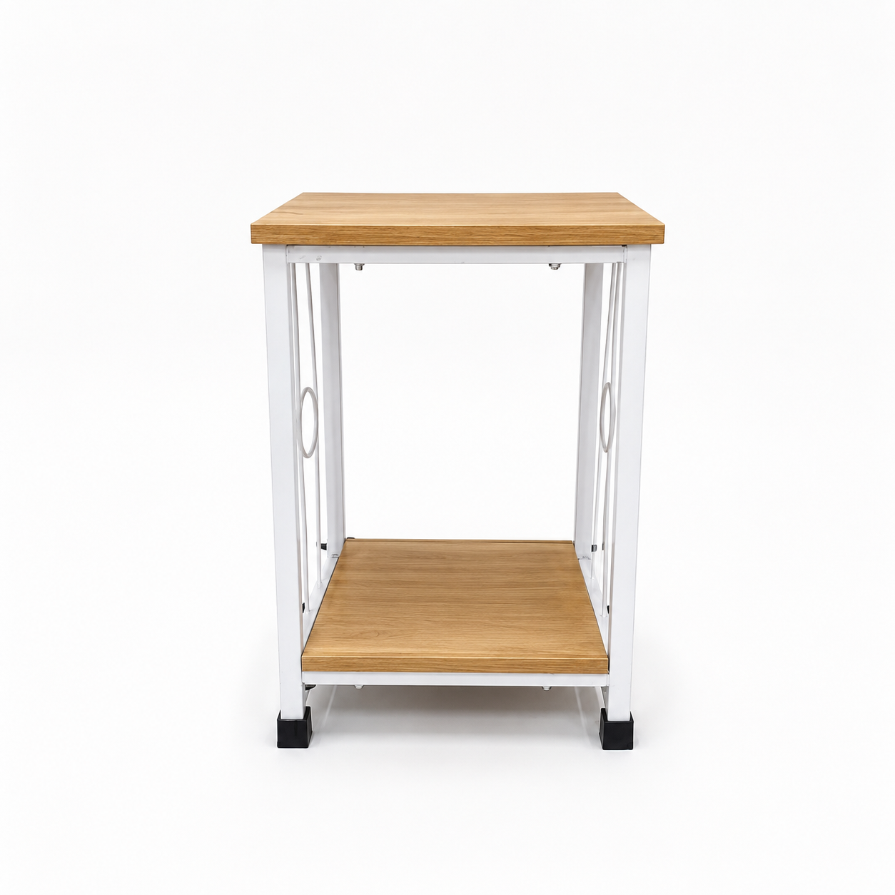Kệ sắt đôn vuông 2 tầng mini