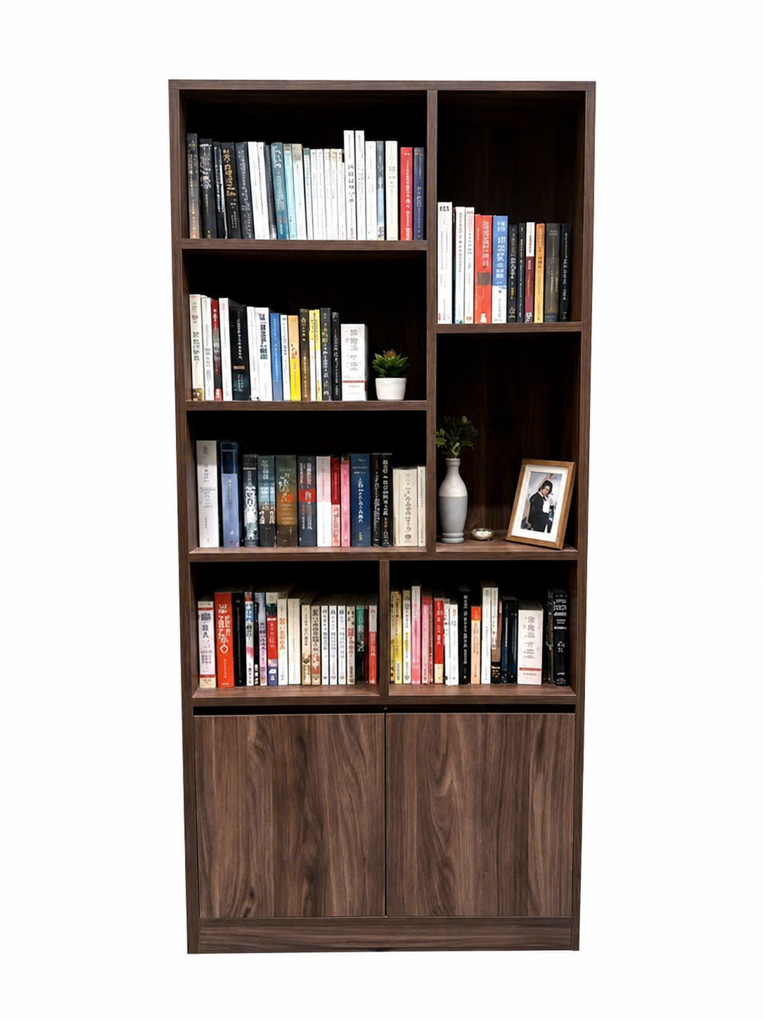 Tủ giá sách hiện đại - 80X175
