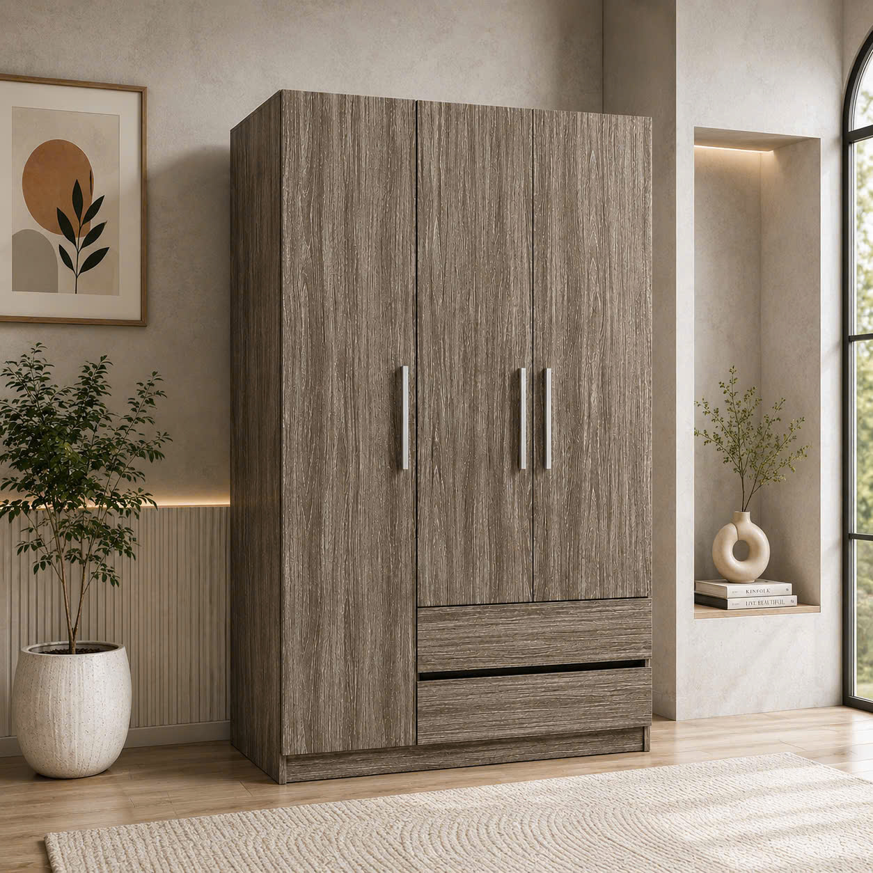 Tủ Quần Áo Đẹp, Giá Rẻ, Hiện Đại, Cao Cấp 1m2x2m