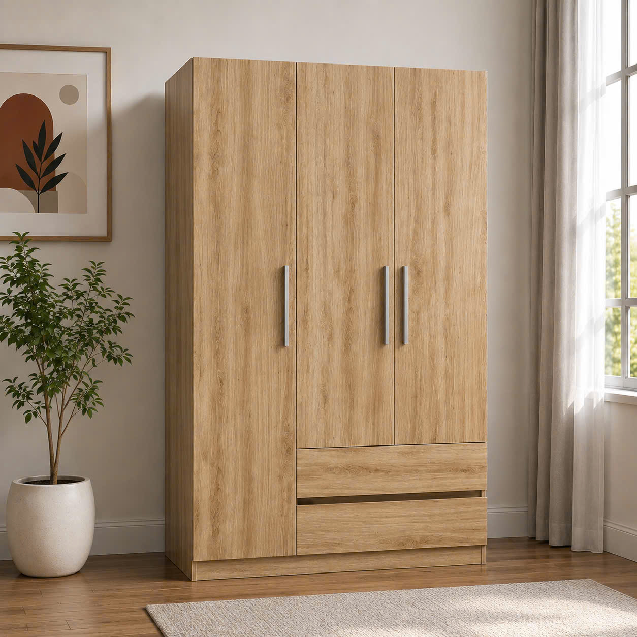 Tủ Quần Áo Đẹp, Giá Rẻ, Hiện Đại, Cao Cấp 1m2x2m