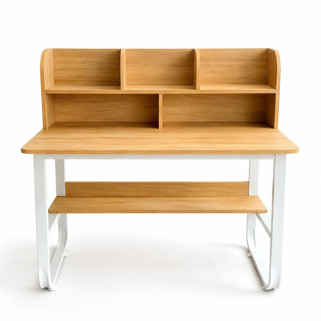 Bàn giá sách khung sắt 60x1m, 60x1m2 - K1