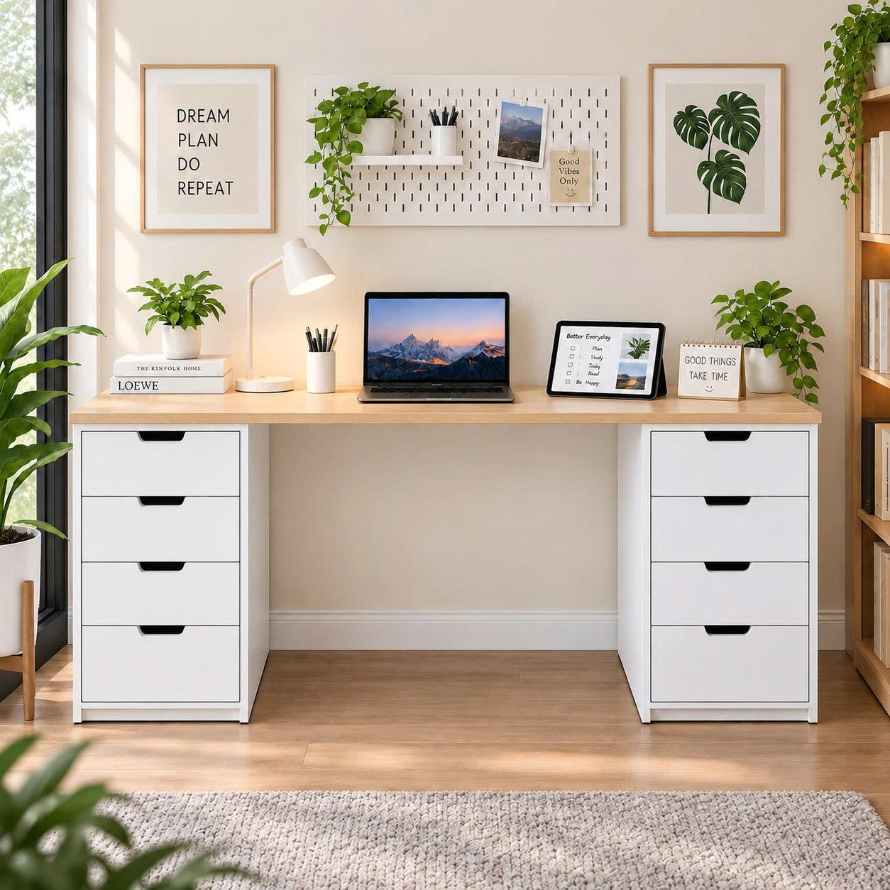 Bàn Học, Gaming, Làm Việc IKEA 60x1m6