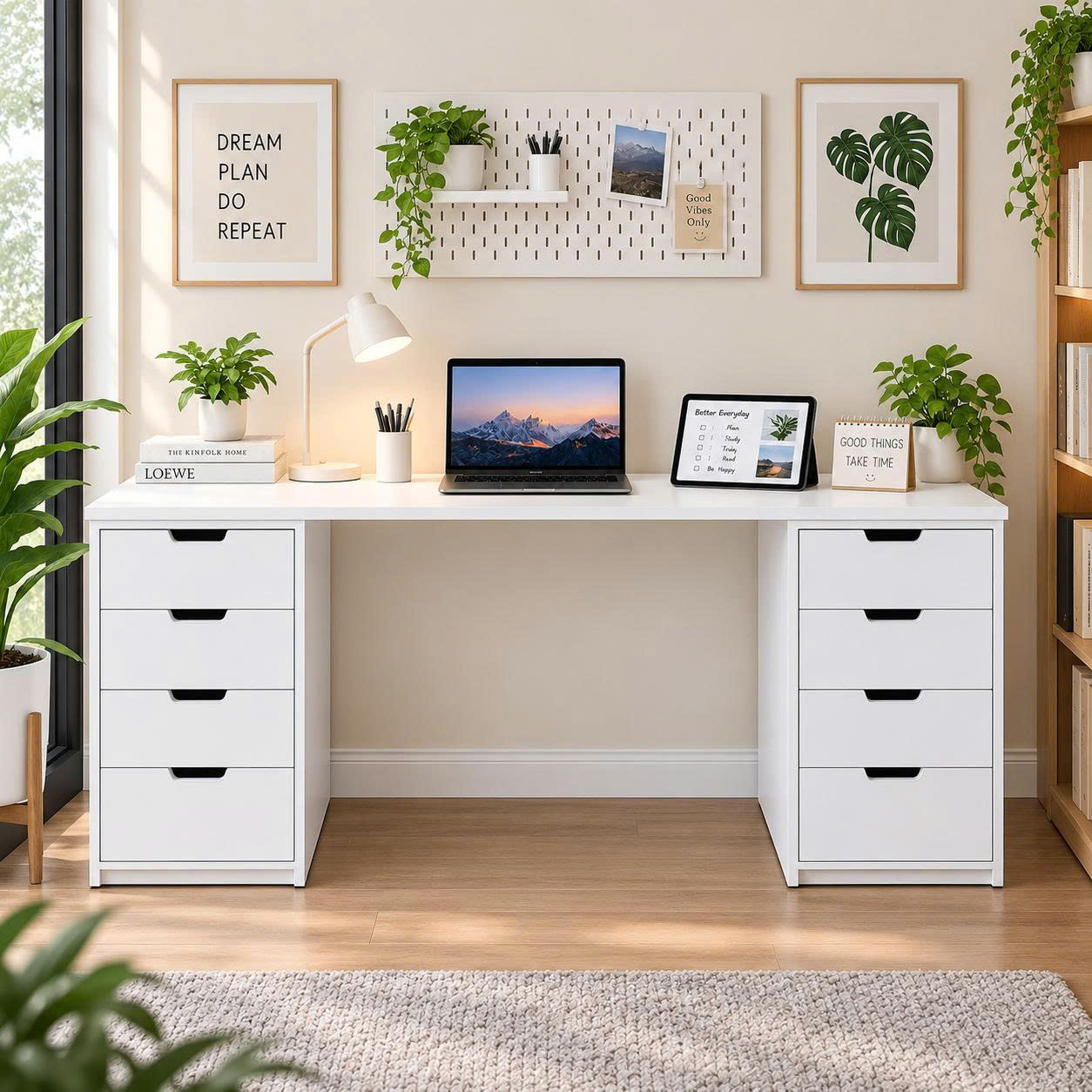 Bàn Học, Gaming, Làm Việc IKEA 60x1m6
