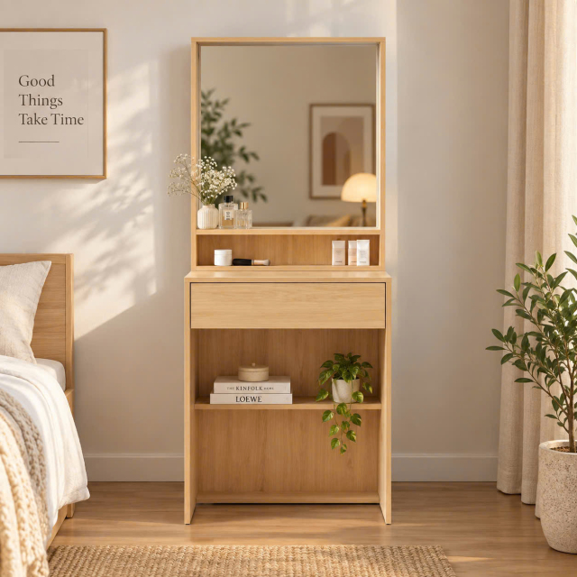 Bàn Trang Điểm Mini 60cm Đẹp, Nhỏ Gọn 