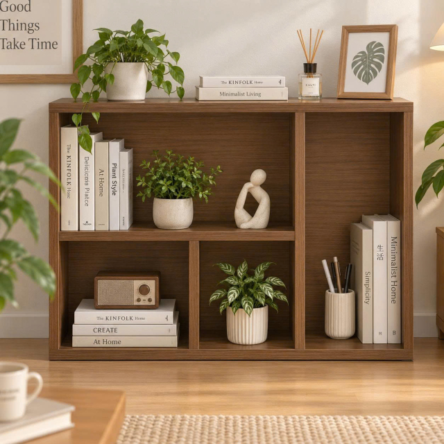 Giá Sách 60x80cm Đa Năng Treo Tường, Đặt Sàn